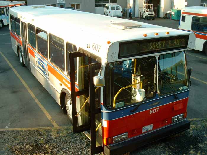 Victoria Regional Transit Orion V 607